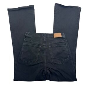 Madewell Charcoal Wide Leg Jeans